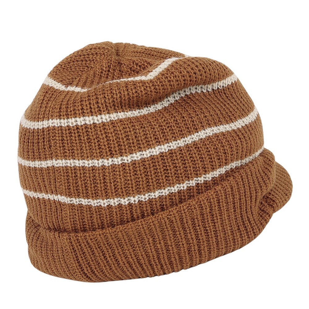 AUTUMN（メンズ）帽子 ニットキャップ バイザー VISOR AT23 BROWN