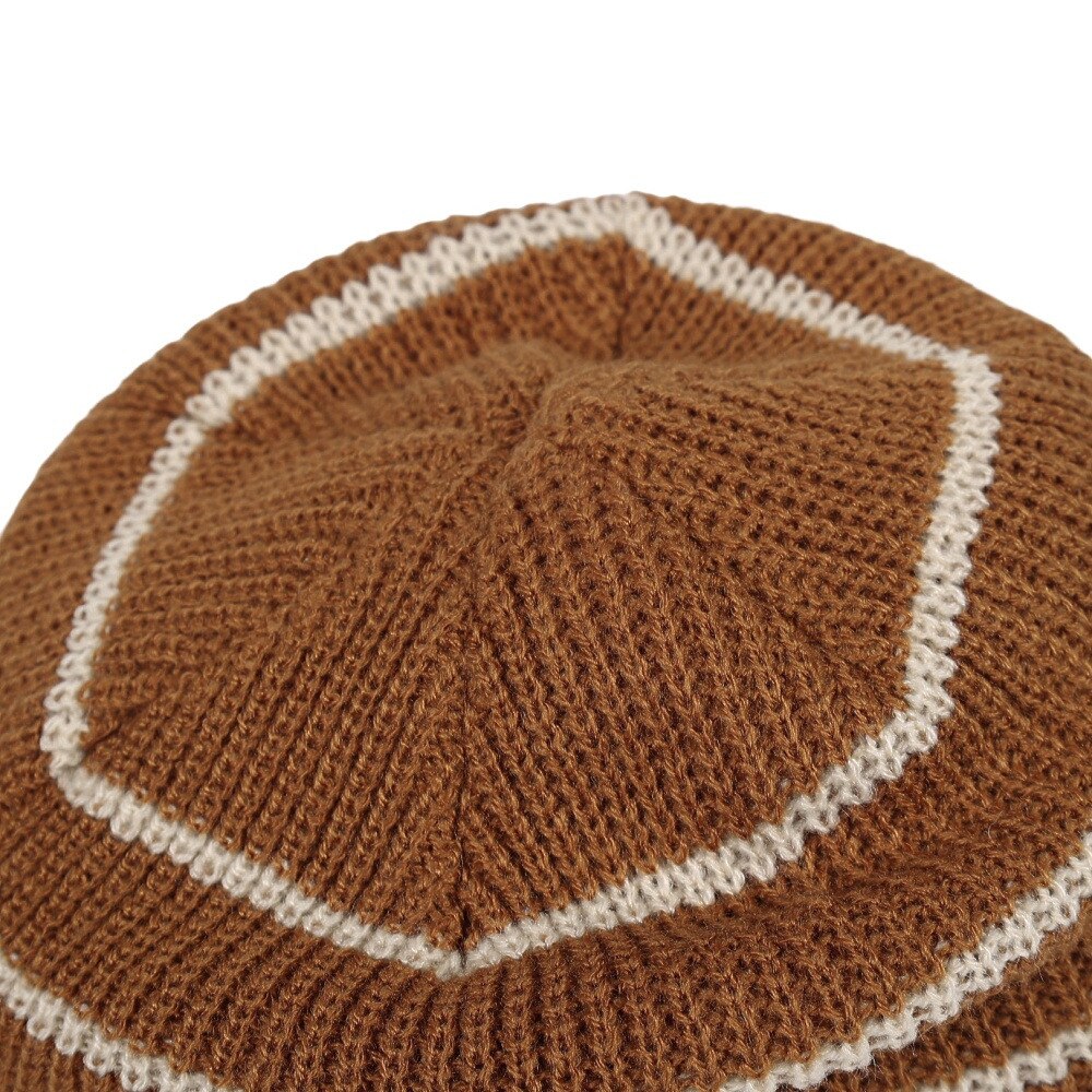 AUTUMN（メンズ）帽子 ニットキャップ バイザー VISOR AT23 BROWN
