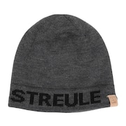 シュトロイレ（STREULE）（メンズ）帽子 ロゴ ニットキャップ ST23FB0067 GRY