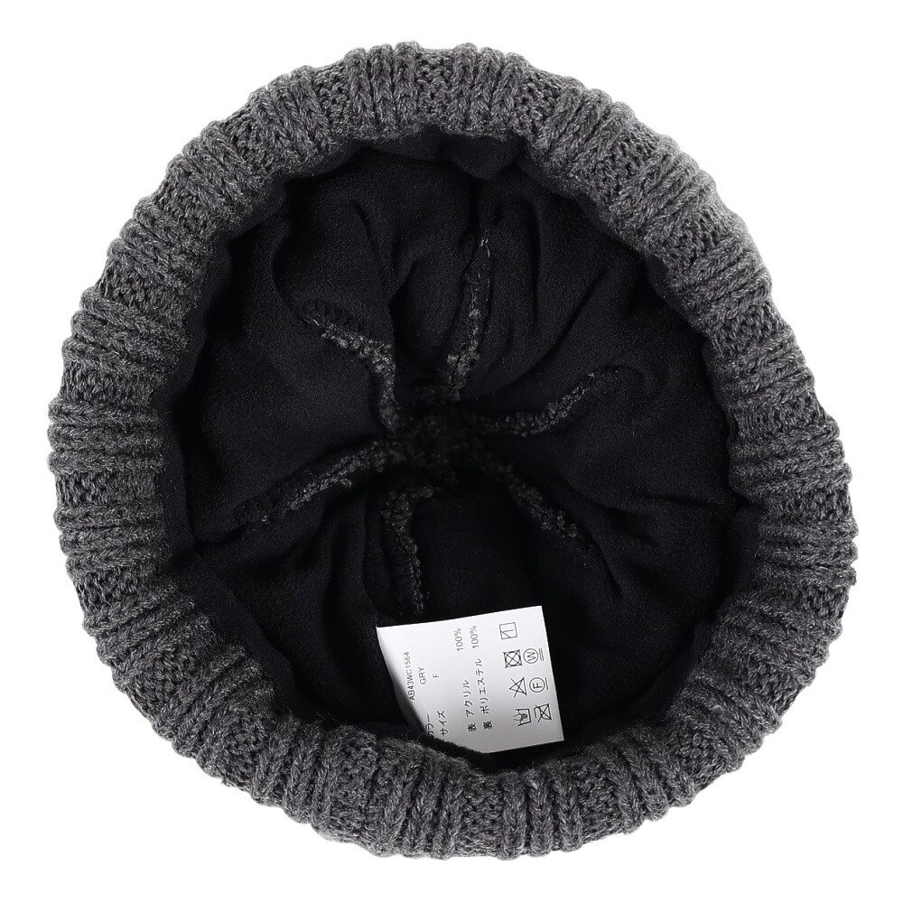 エアボーン（ARBN）（メンズ、レディース）帽子 ニット帽 NATURE T AB43WC1564 GRY