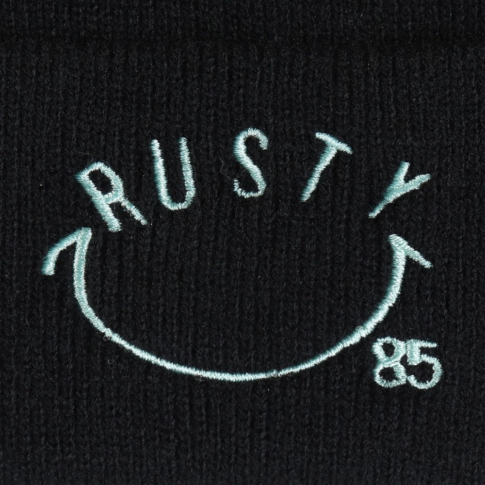 ラスティ（RUSTY）（レディース）ワンポイント ビーニー 953906BLK