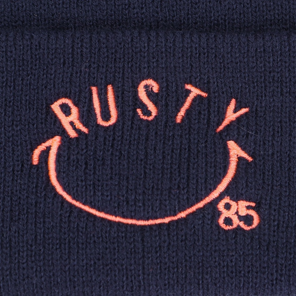ラスティ（RUSTY）（レディース）ワンポイント ビーニー 953906NVY