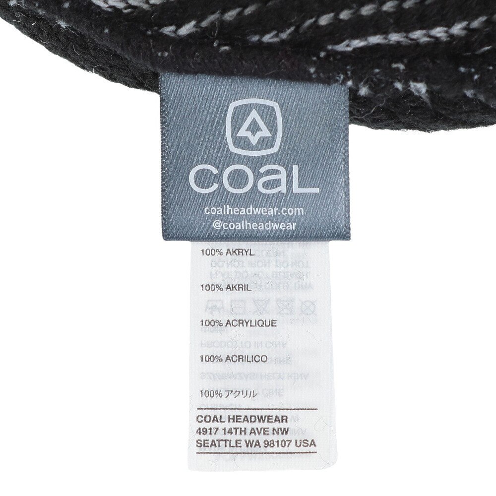 コール（COAL）（メンズ、レディース）THE FRENA ニットキャップ 2202079BLACKRIB