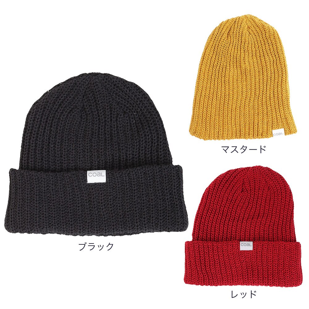 コール（COAL）（メンズ）帽子 ビーニー THE EDDIE 2202258BLACK
