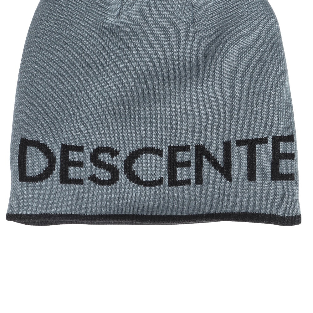 デサント（DESCENTE）（メンズ）ニット キャップ DW4FCP50M BKGY