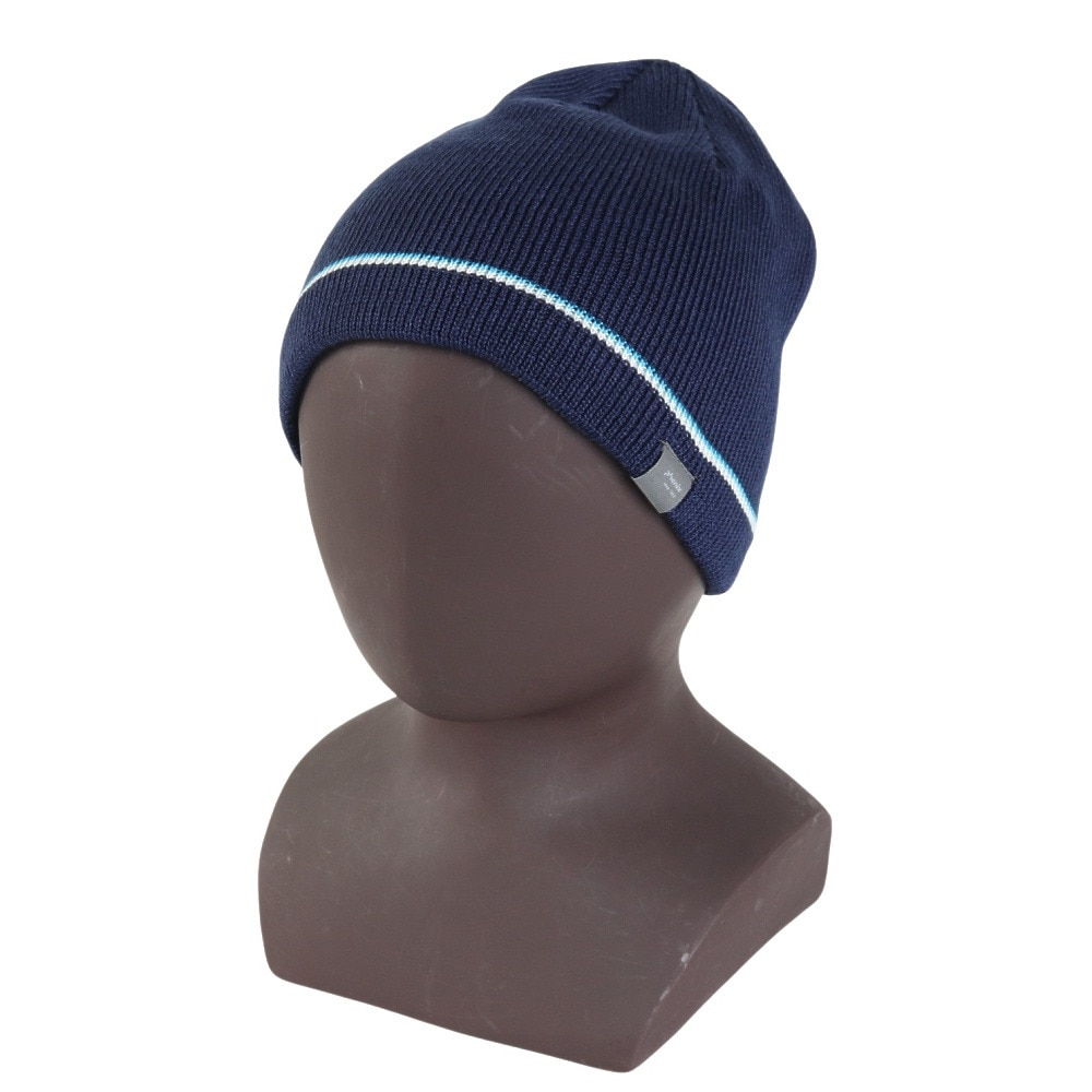 フェニックス（PHENIX）（メンズ）ダブルライン ニットハット ESM24HW11 NAVY