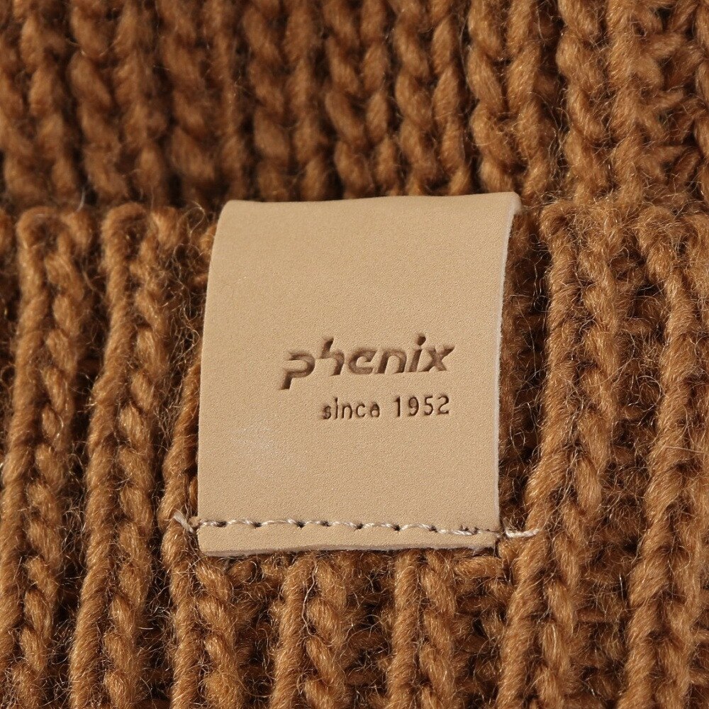フェニックス（PHENIX）（メンズ）フリースライニング ベーシックニットハット ESM24HW14 BROWN