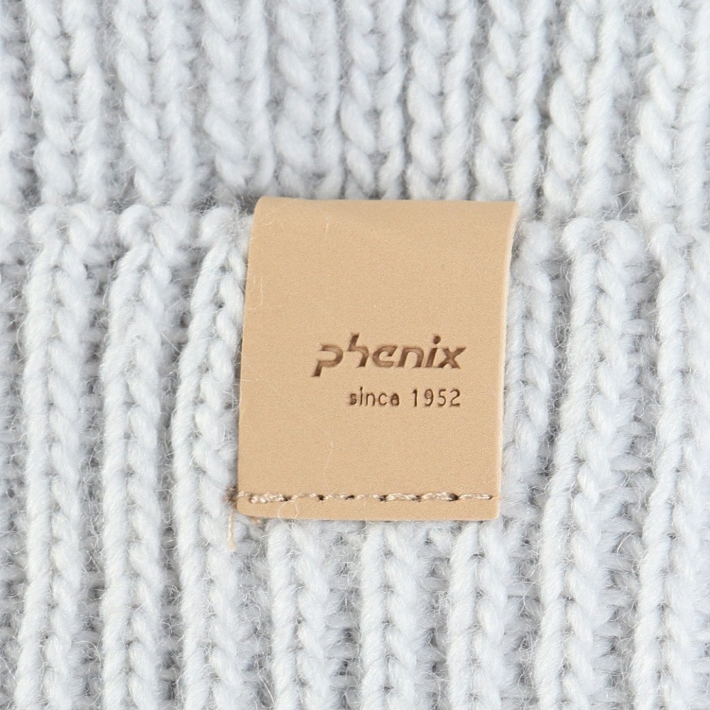 フェニックス（PHENIX）（メンズ）フリースライニング ベーシックニットハット ESM24HW14 GRAY