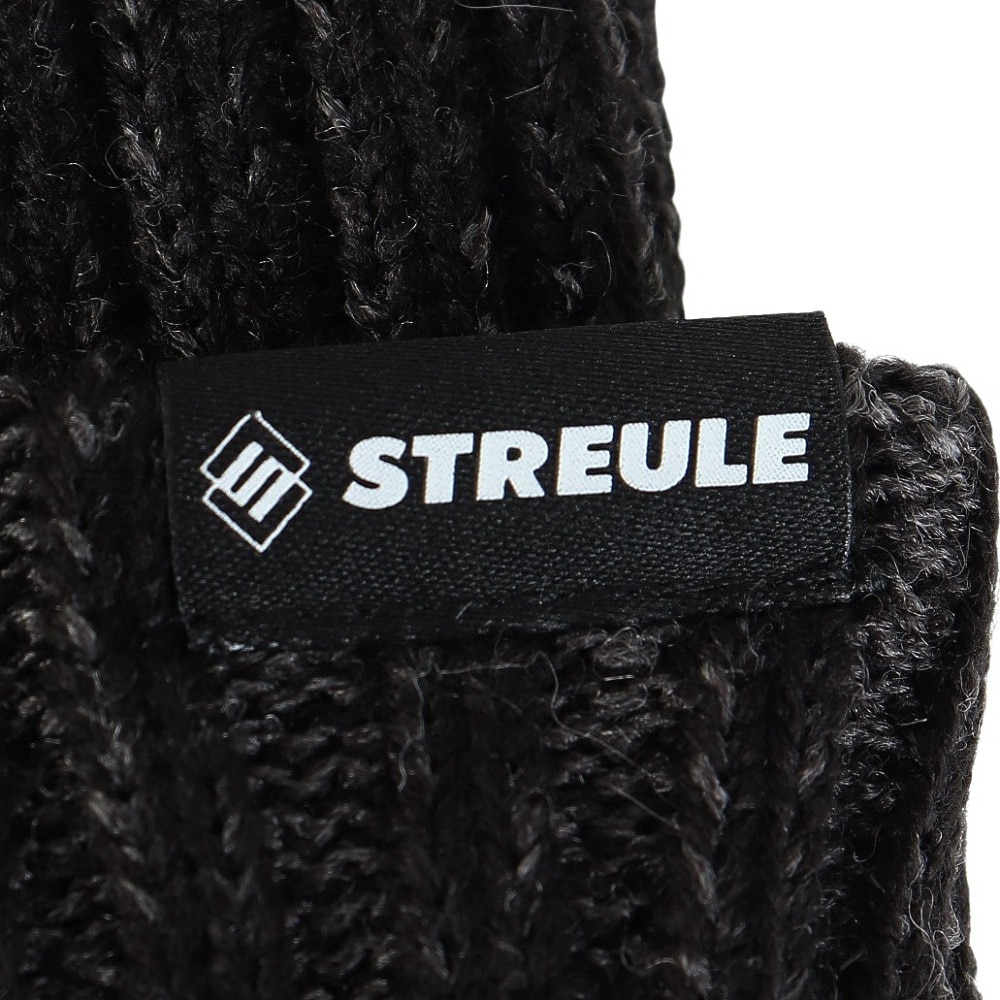 シュトロイレ（STREULE）（メンズ）帽子 カフニット ST24FB0048 BLK