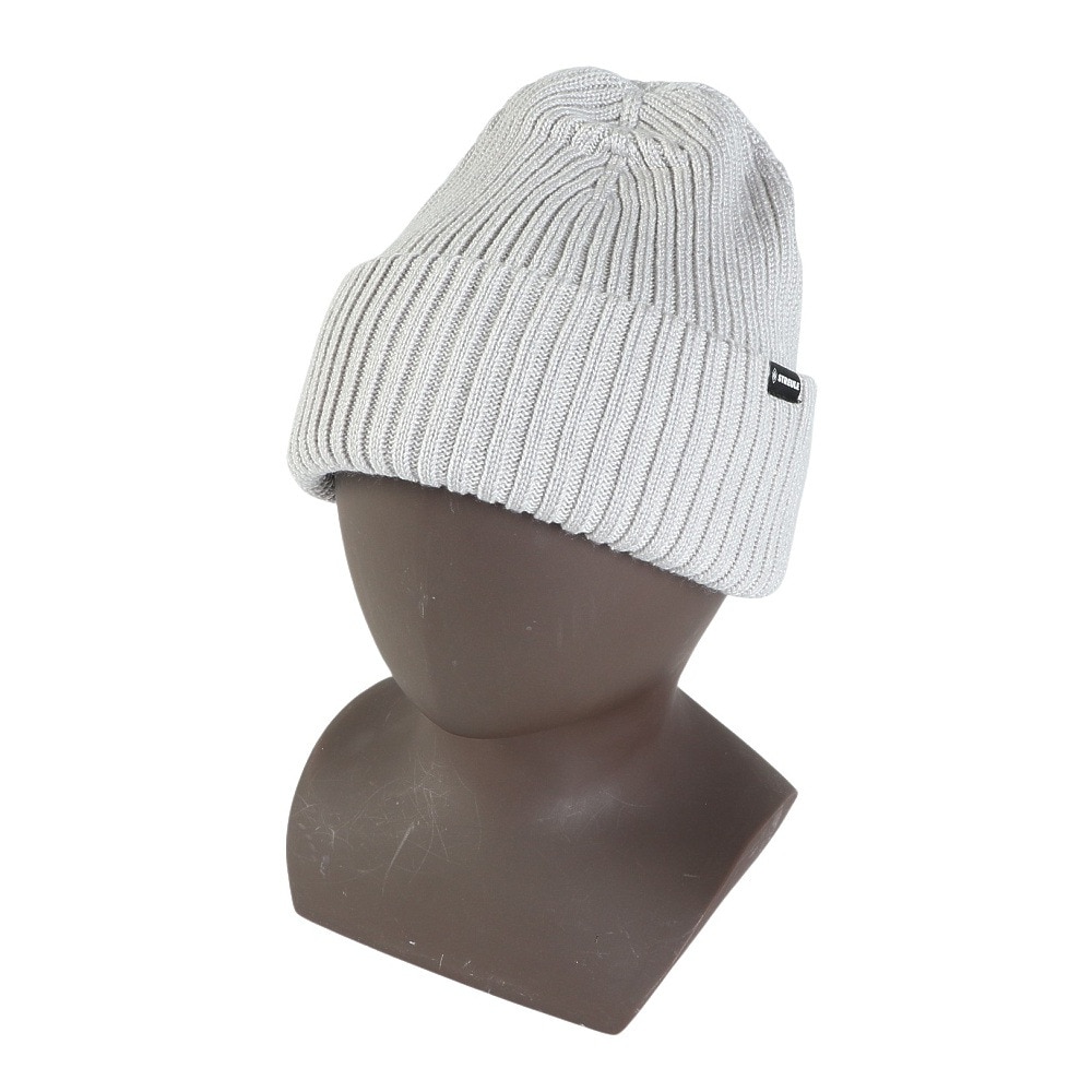 シュトロイレ（STREULE）（メンズ）カフ ニット帽 ST24FB0048 GRY