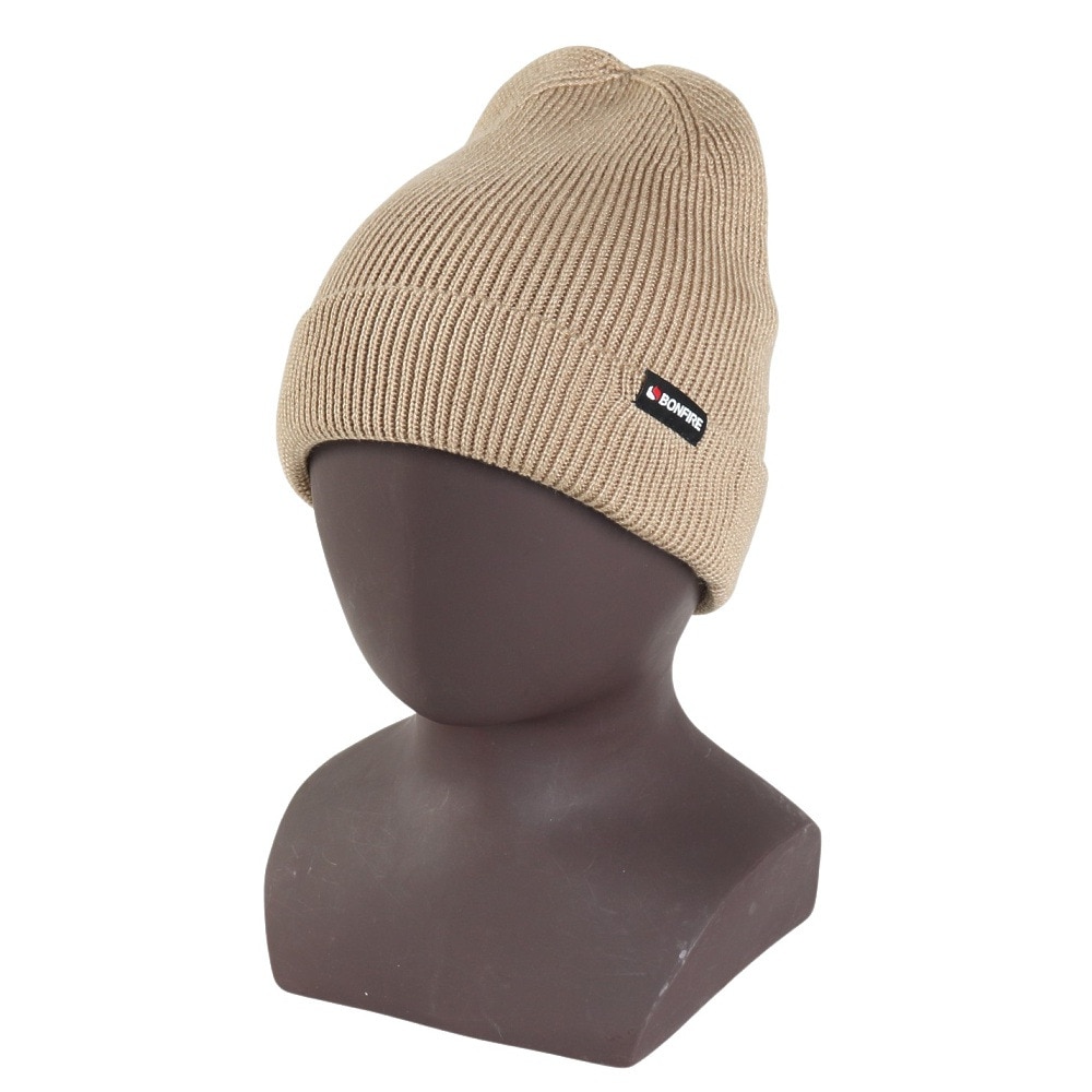 ボンファイア（Bonfire）（メンズ）帽子 plain ニット ハット 60BNF4FDW2350 BEG