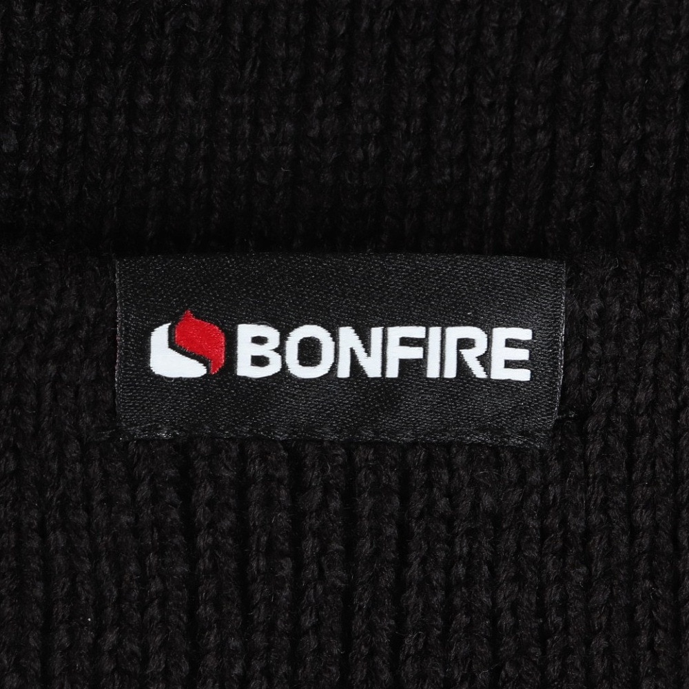 ボンファイア（Bonfire）（メンズ）帽子 plain ニット ハット 60BNF4FDW2350 BLK
