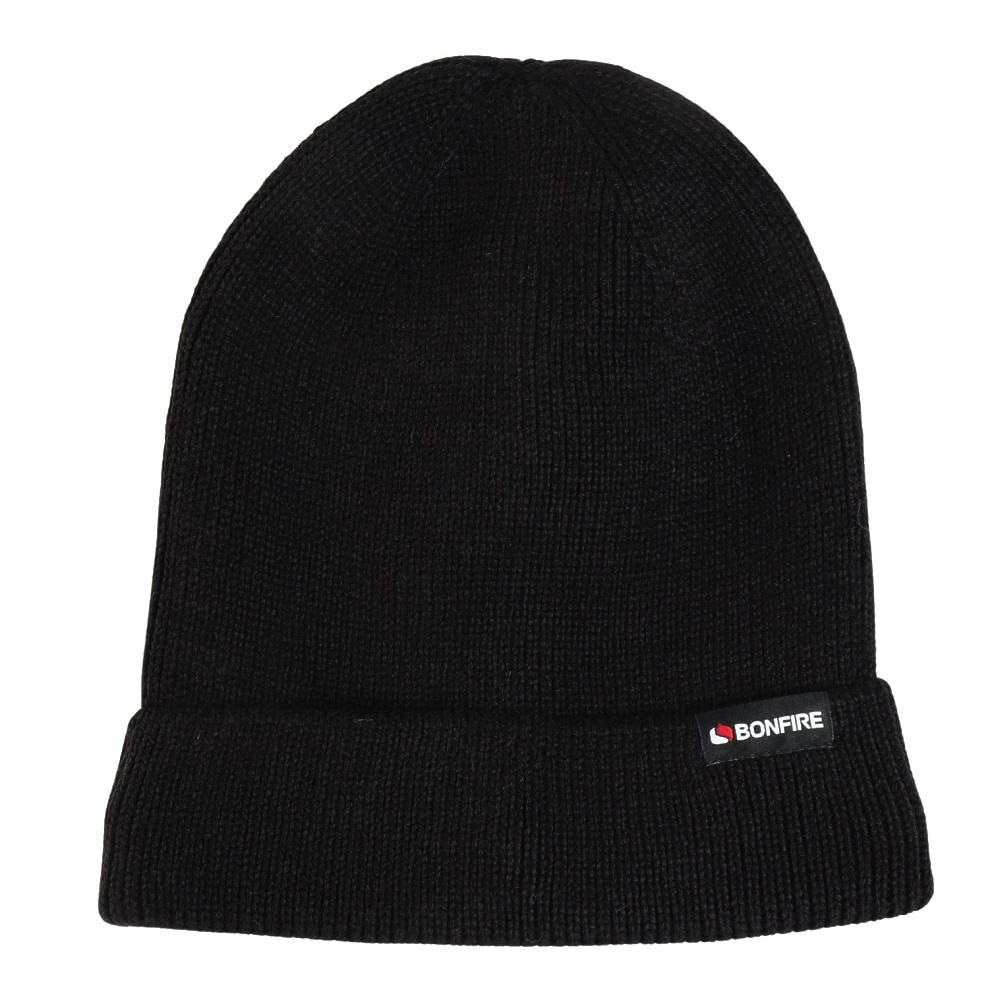 ボンファイア（Bonfire）（メンズ）帽子 plain ニット ハット 60BNF4FDW2350 BLK