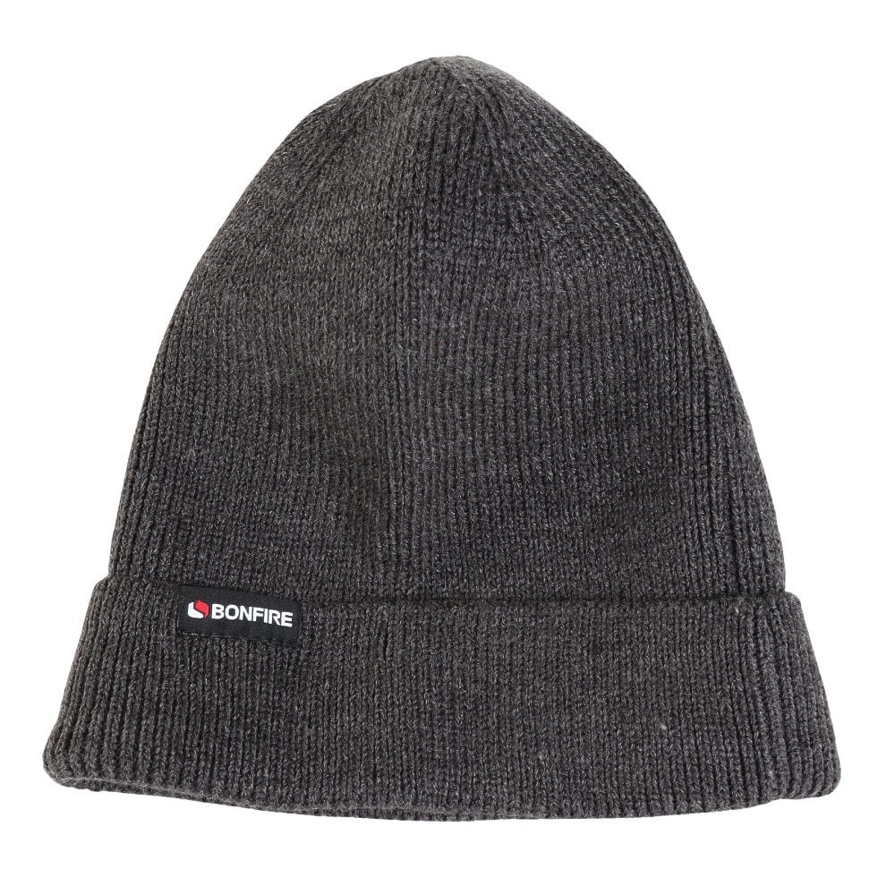 ボンファイア（Bonfire）（メンズ）帽子 plain ニット ハット 60BNF4FDW2350 GRY