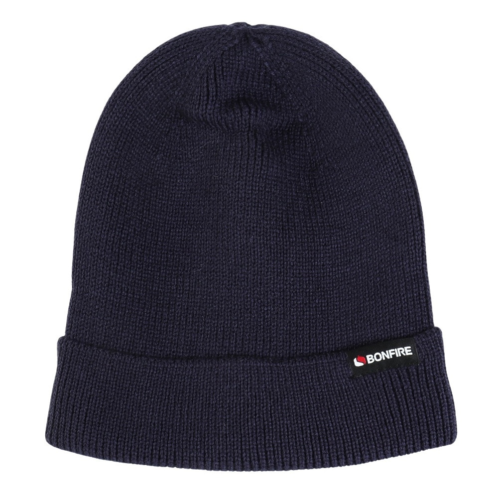 ボンファイア（Bonfire）（メンズ）帽子 plain ニット ハット 60BNF4FDW2350 NVY