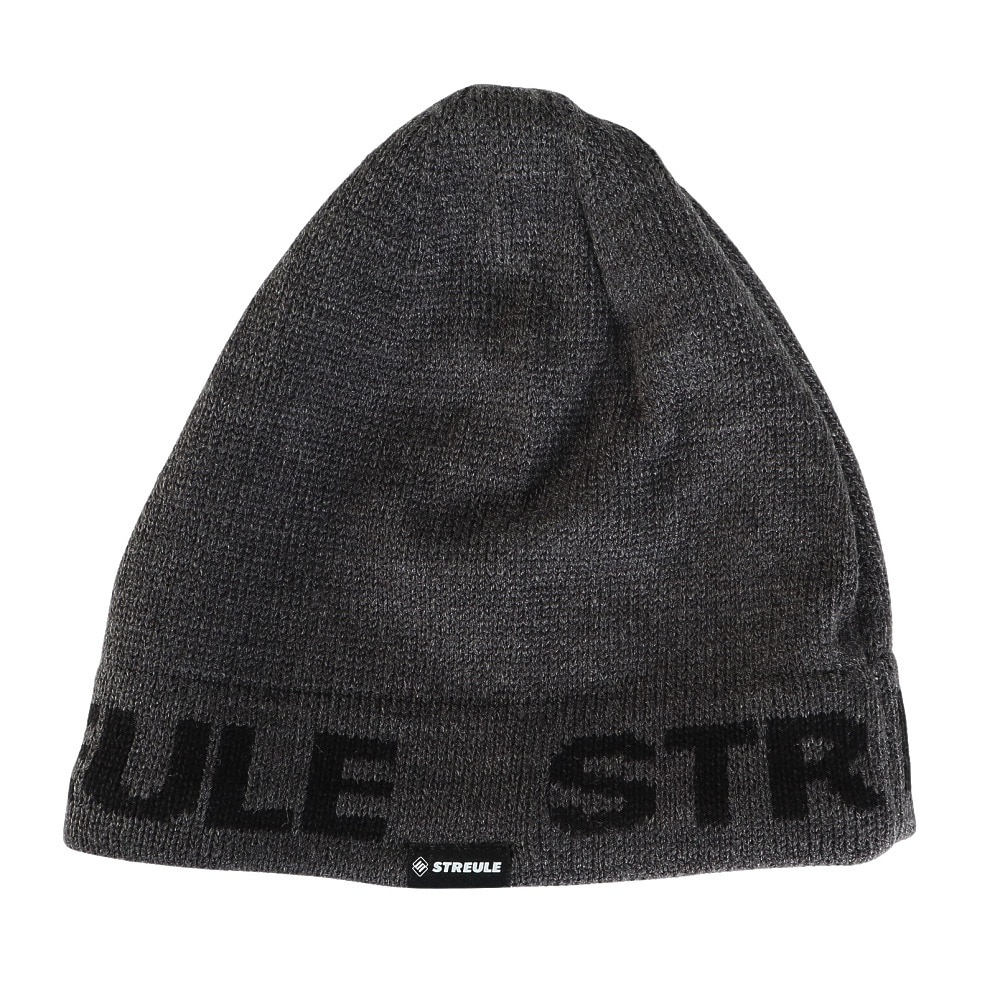 シュトロイレ（STREULE）（メンズ）帽子 シングルニット帽 ST24FB0033 GRY