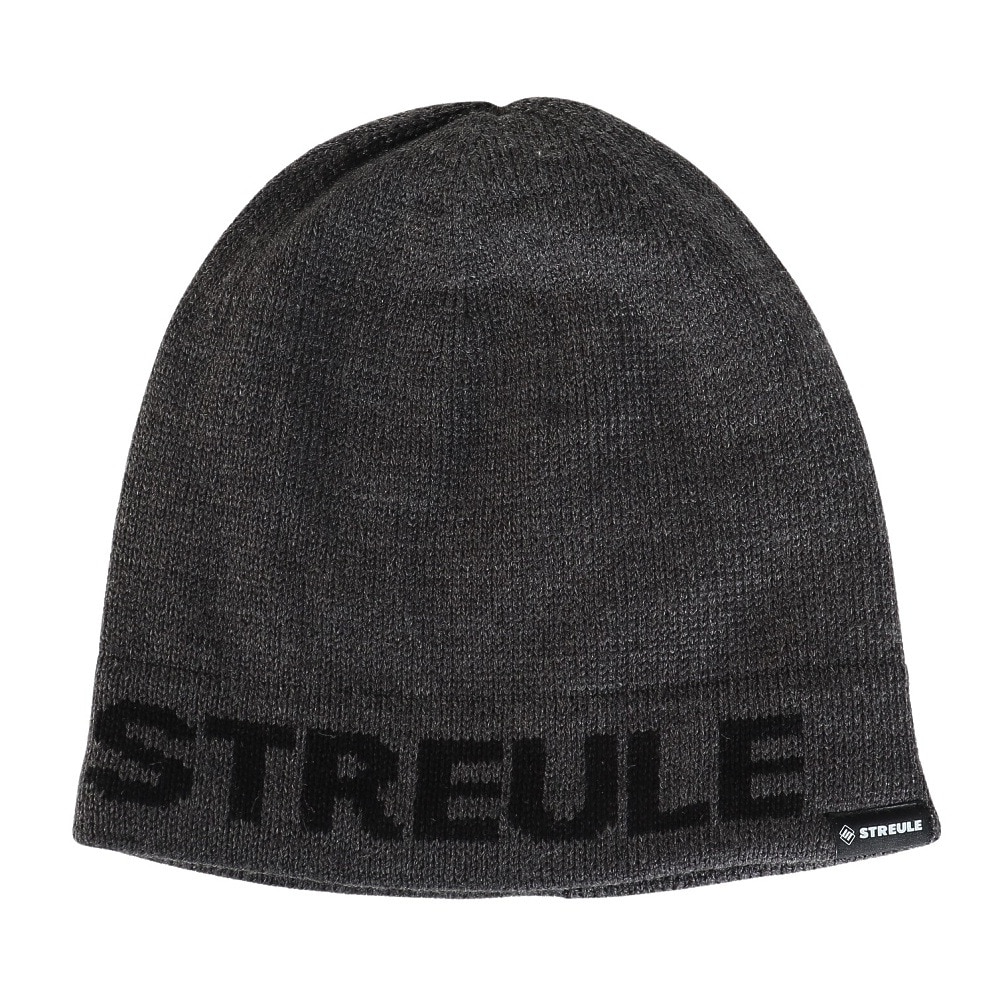 シュトロイレ（STREULE）（メンズ）帽子 シングルニット帽 ST24FB0033 GRY
