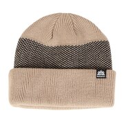 (メンズ、レディース)ビーニー ニット帽 AT24 BIRDSEYE KHAKI