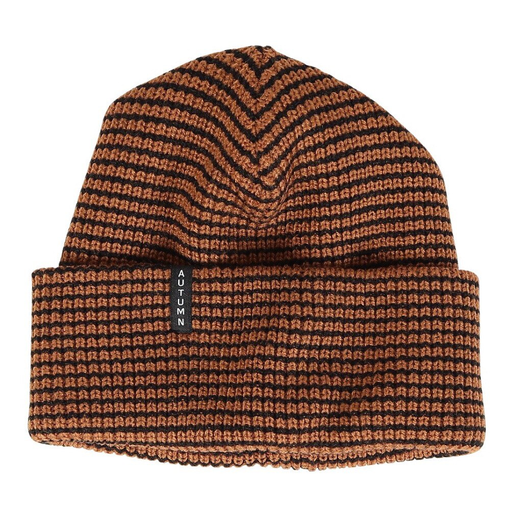 AUTUMN（メンズ、レディース）ビーニー ニット帽 AT24 STRIPE NUT