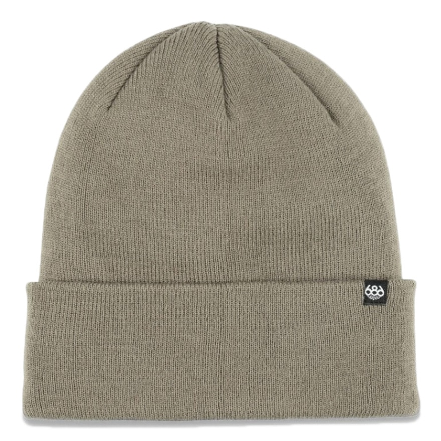 686（686）（メンズ）ビーニー ニット帽 STANDARD ROLL UP BEANIE M4WNBNE163-CHARCOAL
