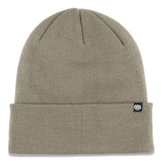 (メンズ)ビーニー ニット帽 STANDARD ROLL UP BEANIE M4WNBNE163-CHARCOAL