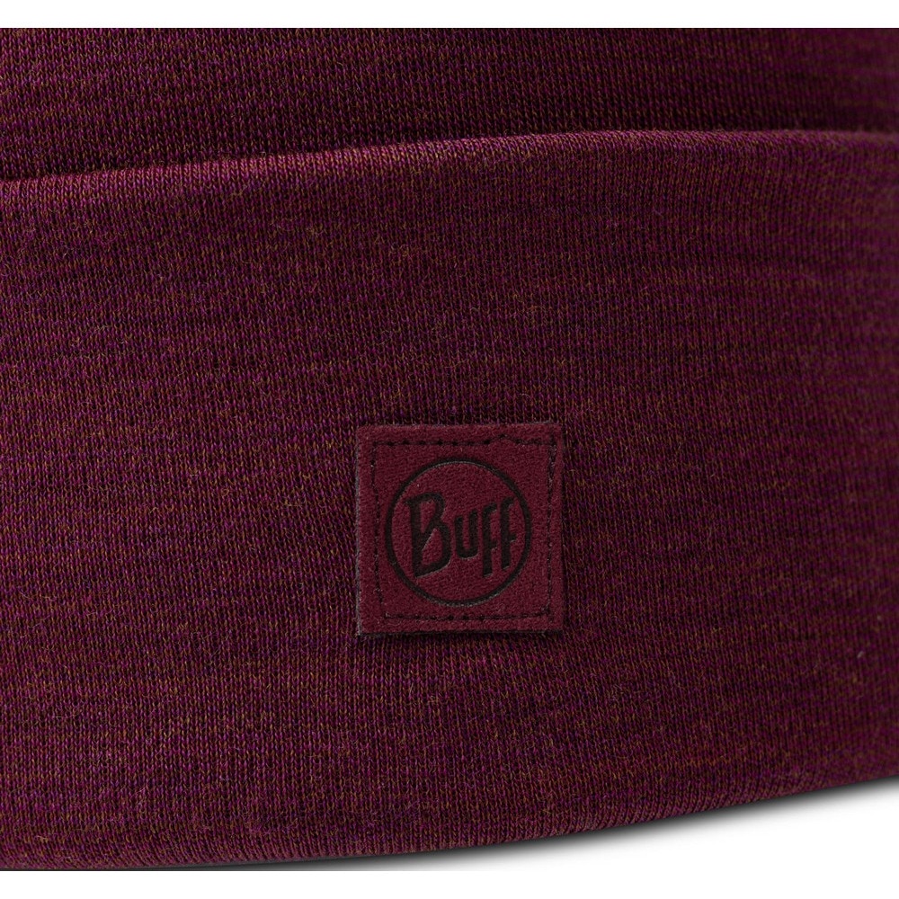 バフ（BUFF）（メンズ、レディース）帽子 ニット帽 MERINO HEAV W ビーニー 263148 SOLID TIBETAN RED