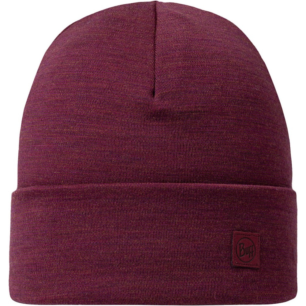 バフ（BUFF）（メンズ、レディース）帽子 ニット帽 MERINO HEAV W ビーニー 263148 SOLID TIBETAN RED