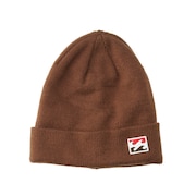 (メンズ)帽子 ビーニー DOUBLE BEANIE BF012909 BRN