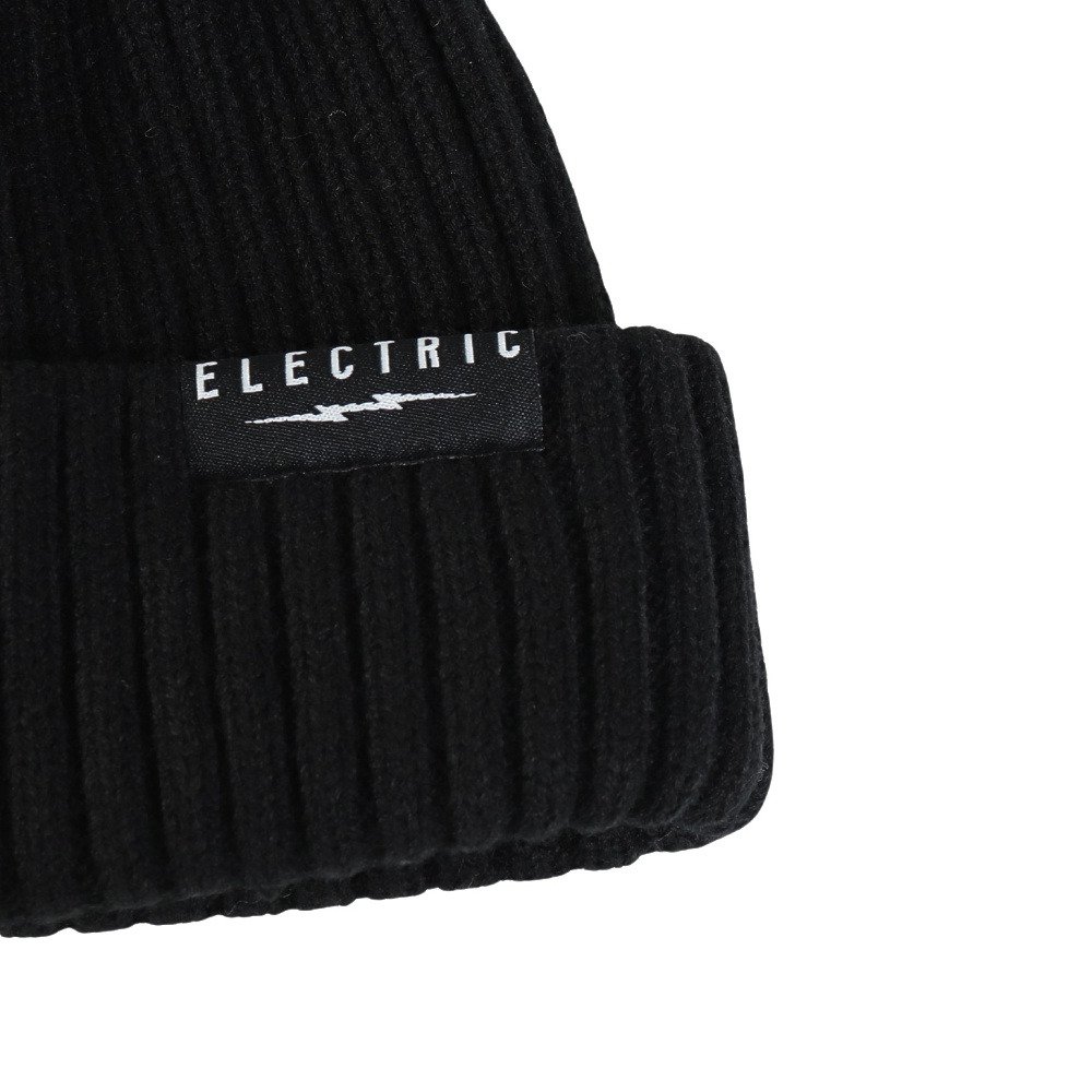 エレクトリック（ELECTRIC）（メンズ）帽子 ニットビーニー TYPE A E25FC01 BLACK