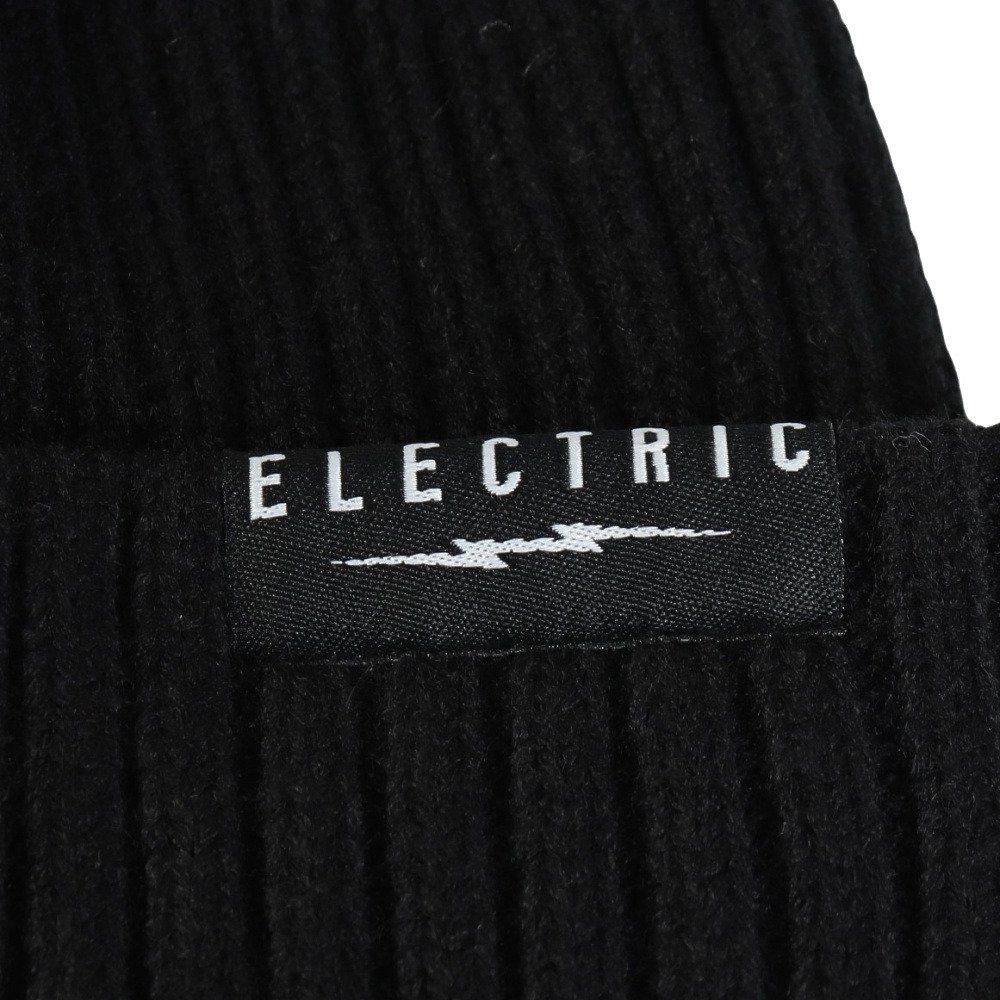 エレクトリック（ELECTRIC）（メンズ）帽子 ニットビーニー TYPE A E25FC01 BLACK