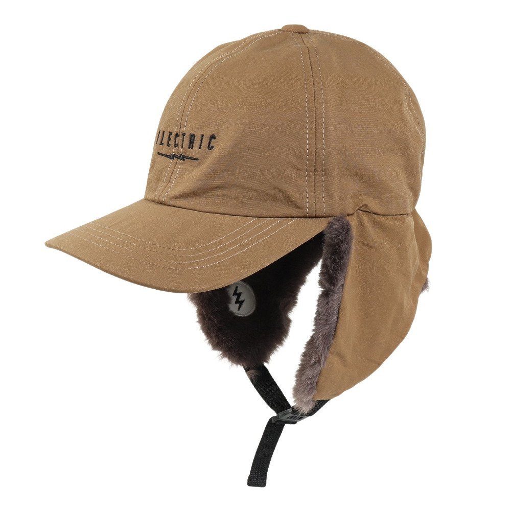 エレクトリック（ELECTRIC）（メンズ）帽子 イヤーフラップ ローキャップ E25FC12 CAMEL