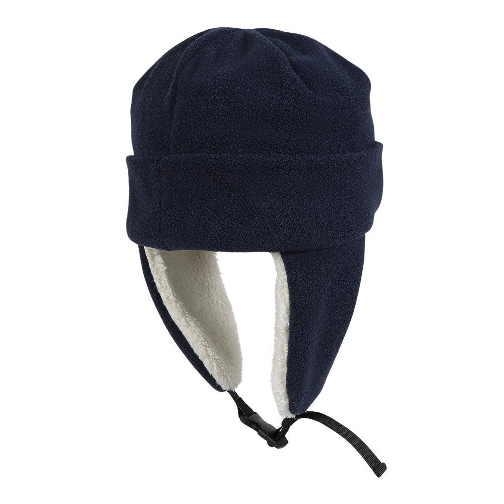 エビス（ebs）（メンズ、レディース）帽子 フリースフラップ ネイビー 4500428-FLEECE FLAP NAVY