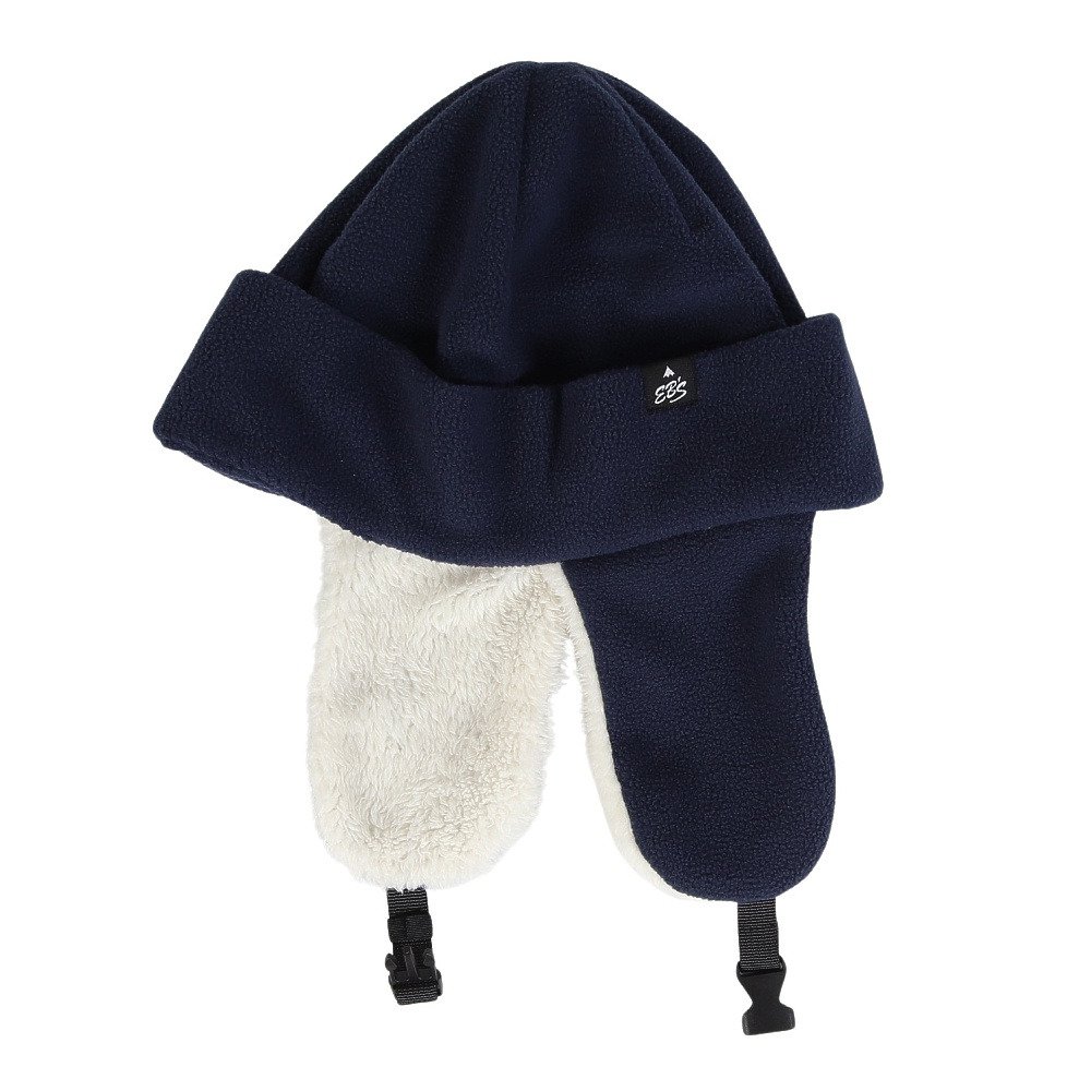 エビス（ebs）（メンズ、レディース）帽子 フリースフラップ ネイビー 4500428-FLEECE FLAP NAVY