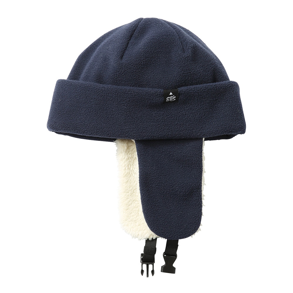 エビス（ebs）（メンズ、レディース）帽子 フリースフラップ ネイビー 4500428-FLEECE FLAP NAVY
