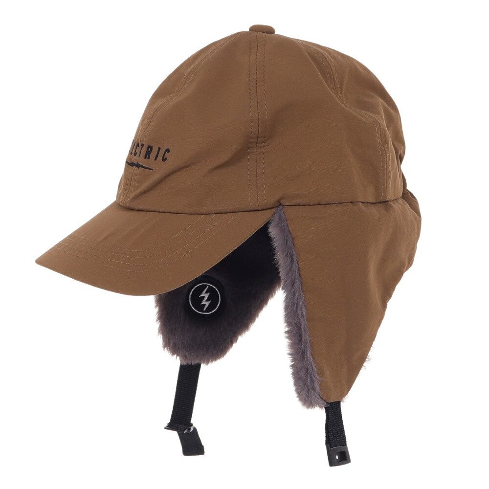 エレクトリック（ELECTRIC）（メンズ）帽子 フライトキャップ EAR FLAP LOW CAP E24F21 CAMEL