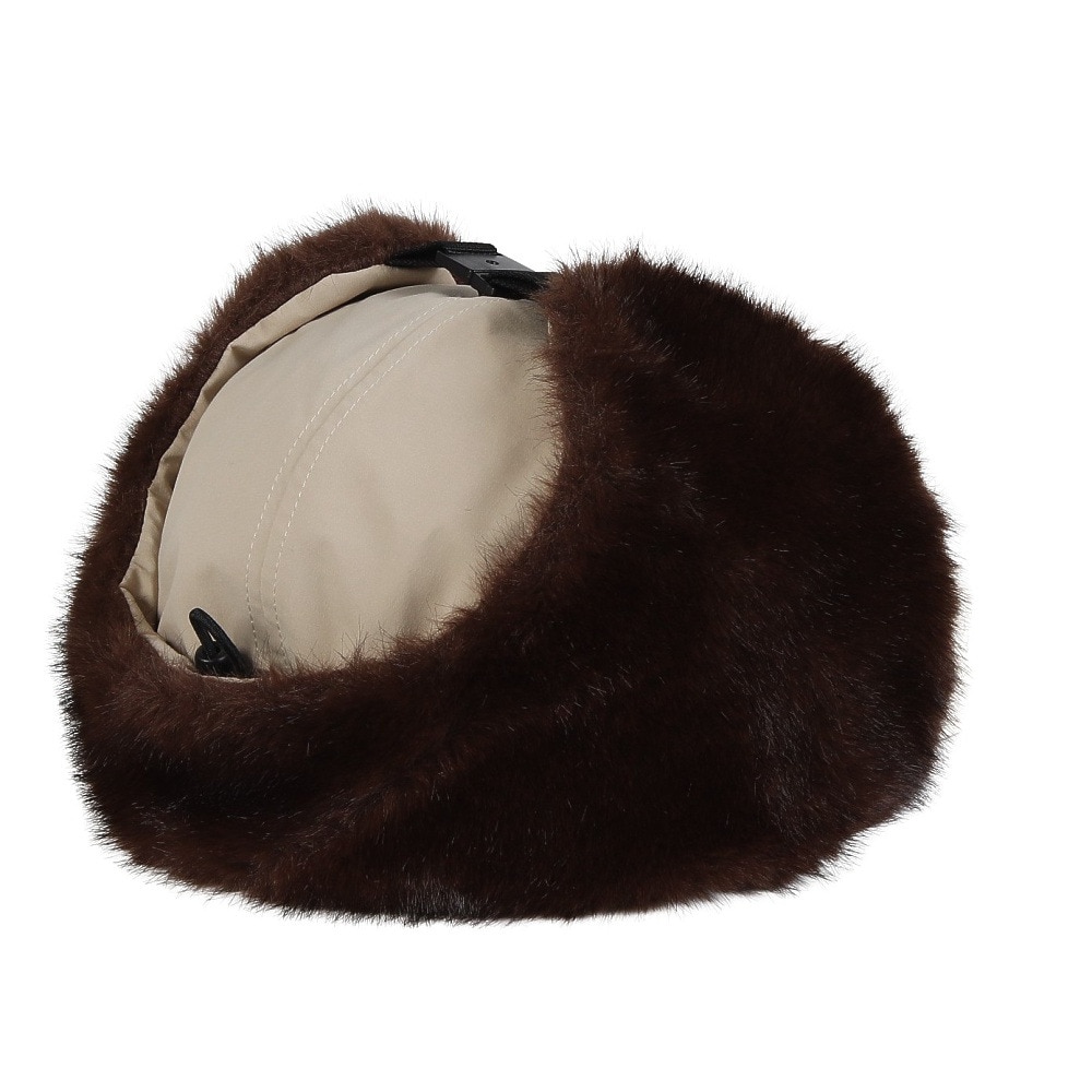 エビス（ebs）（メンズ、レディース）帽子 ファーキャップ ベージュ 4500417-FUR CAP BEIGE