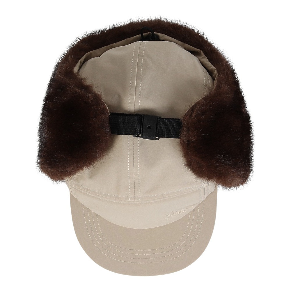 エビス（ebs）（メンズ、レディース）帽子 ファーキャップ ベージュ 4500417-FUR CAP BEIGE