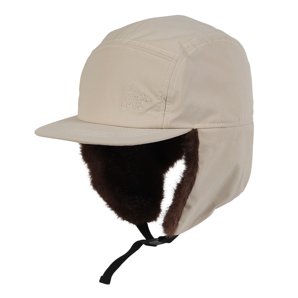 エビス（ebs）（メンズ、レディース）帽子 ファーキャップ ベージュ 4500417-FUR CAP BEIGE