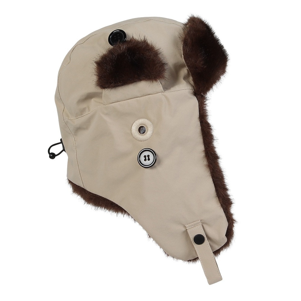 エビス（ebs）（メンズ、レディース）帽子 フライトキャップ ベージュ 4500418-FLIGHT CAP BEIGE