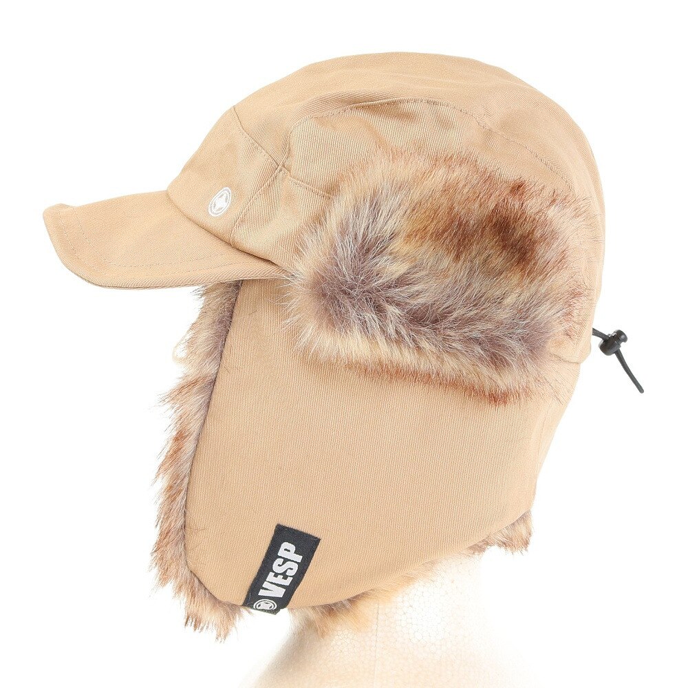 ベスプ（VESP）（メンズ、レディース）フライトキャップ Fur ウォームキャップ VPMC1001BE