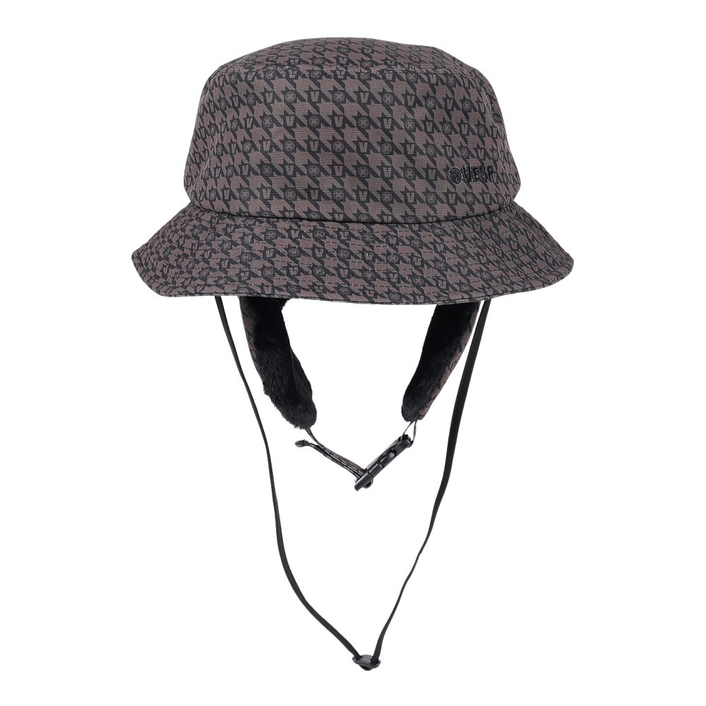 ベスプ（VESP）（メンズ、レディース）帽子 イヤーボア バケットハット Detachable Ear Boa Hat VPMC1002ABR