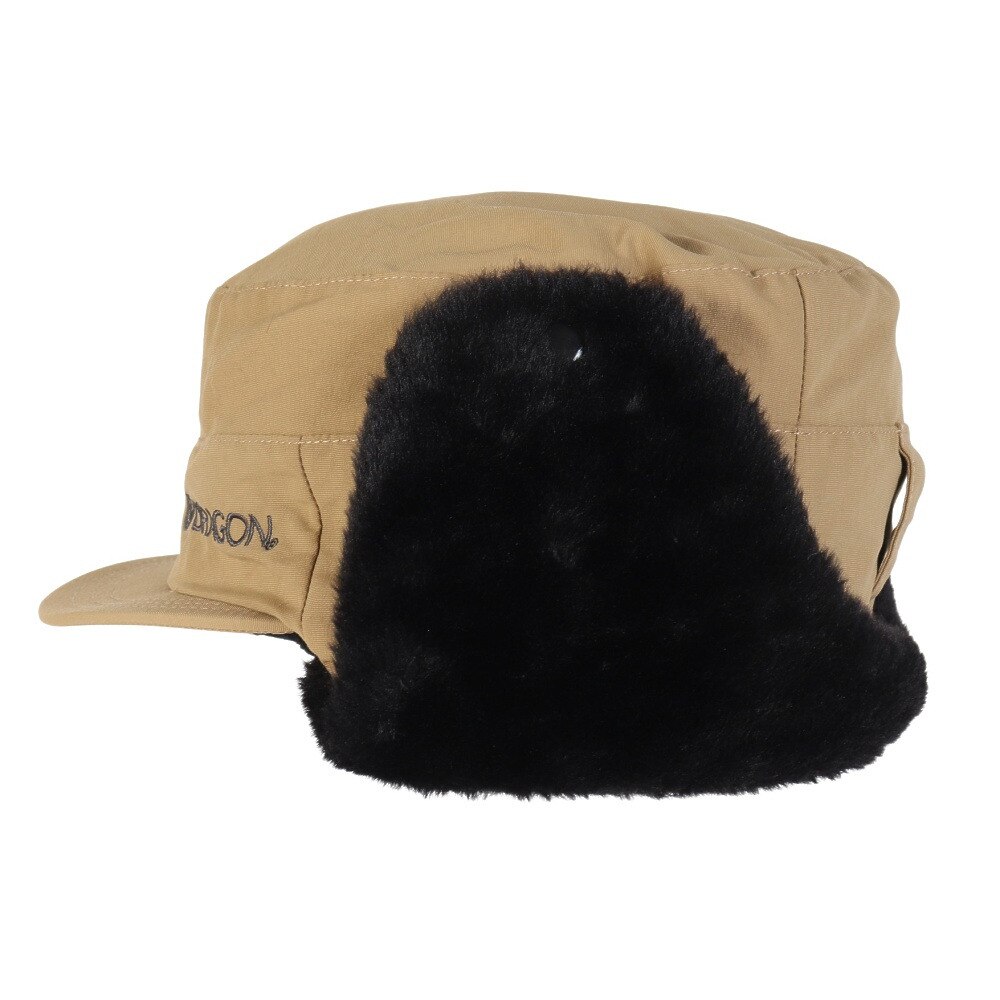 ドラゴン（メンズ）フライトキャップ フラップ キャップ SAND/BLACK 23-24