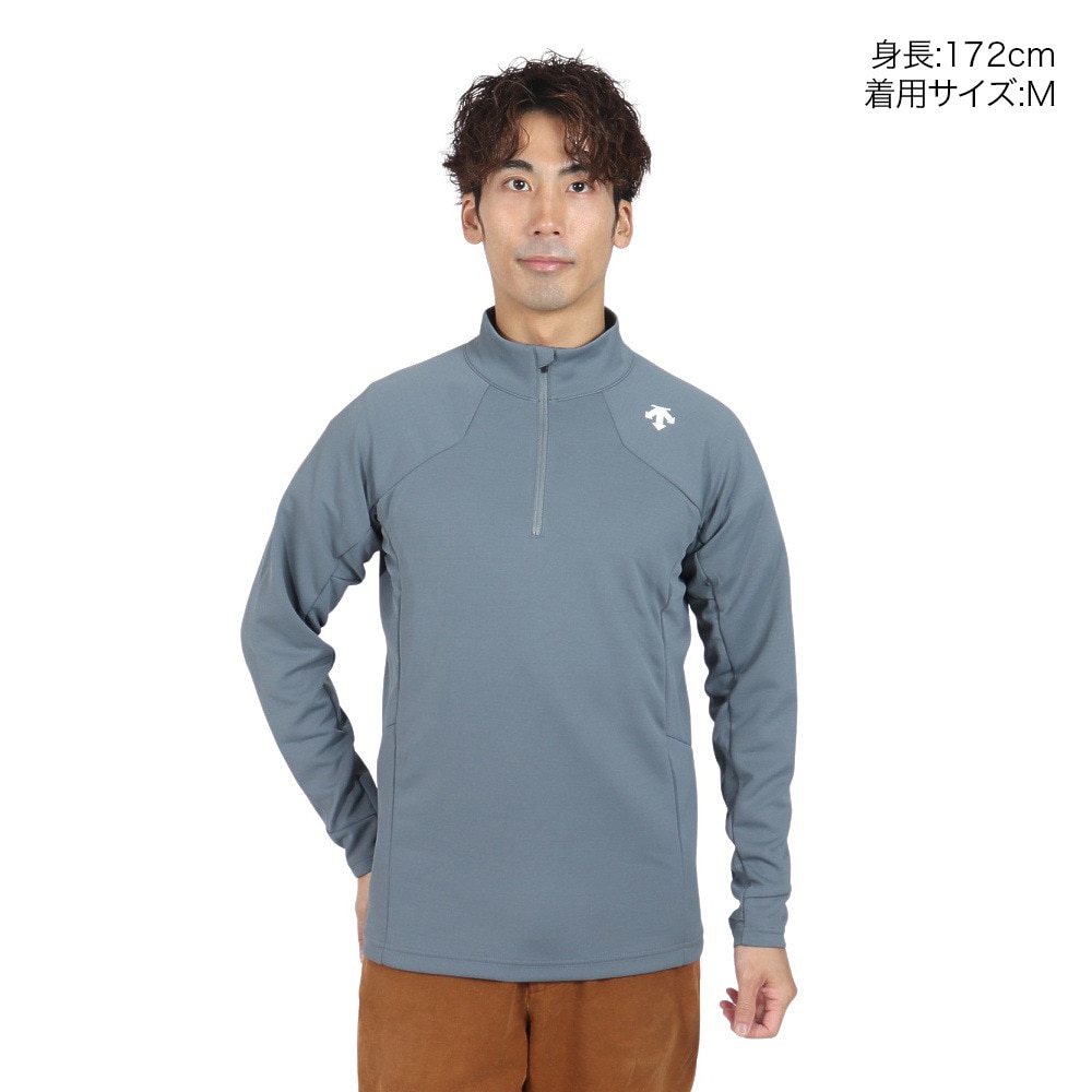デサント（DESCENTE）（メンズ）スキー タートルネック アンダーシャツ DW4FLT61M GY01