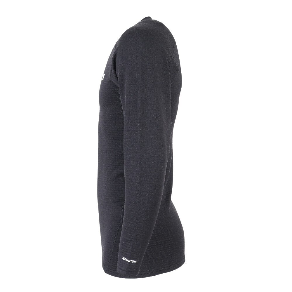 ハーレー（HURLEY）（メンズ）ファントム ワッフルインナー クルー MIW2200003-BLK