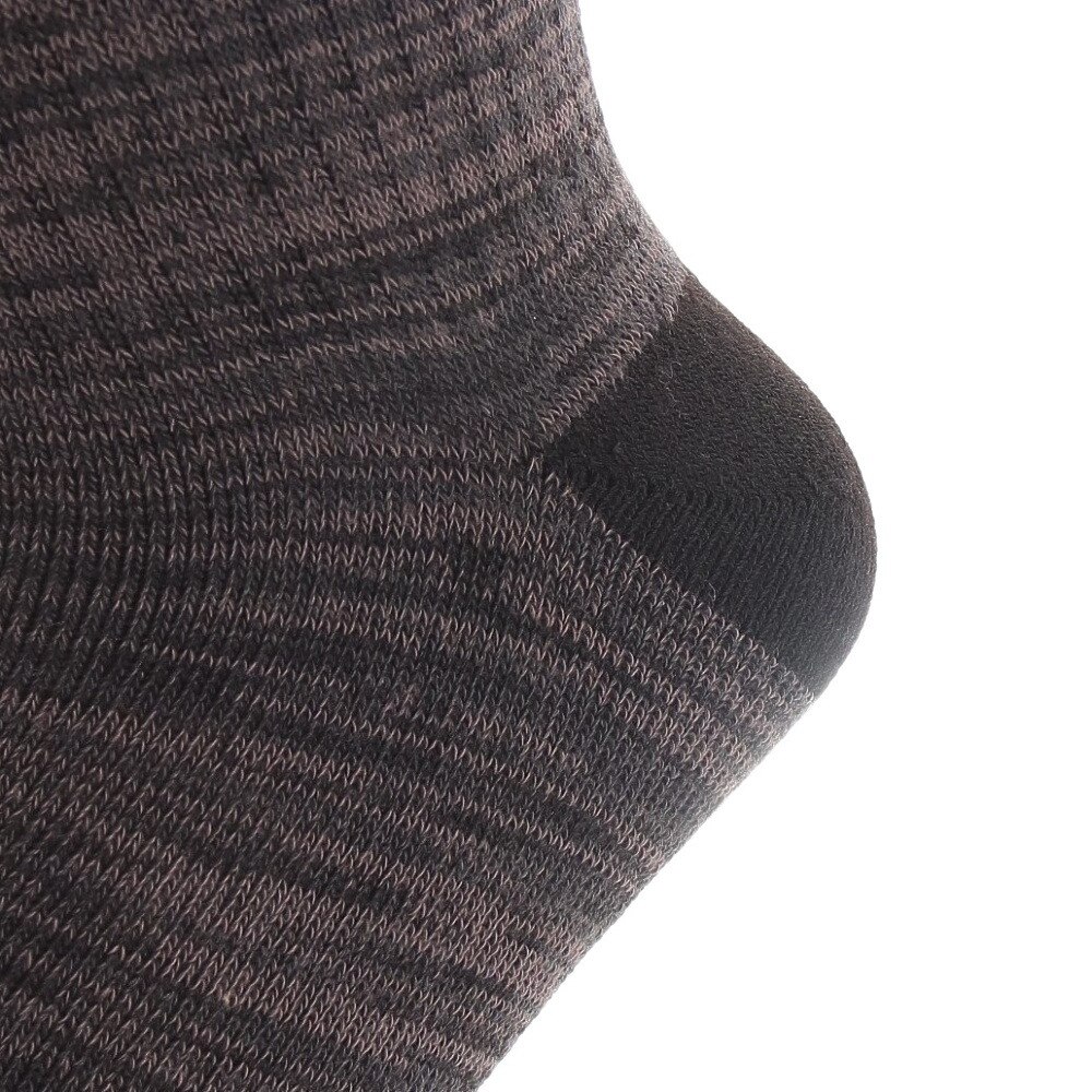 エアボーン（ARBN）（メンズ）靴下 ソックス ベーシックソックス ブラック AB33WC0001 BLK 防寒 保温 抗菌防臭