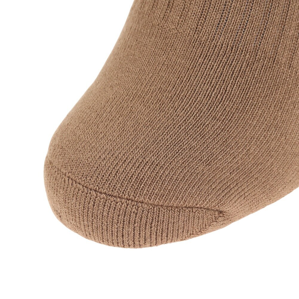 エアボーン（ARBN）（メンズ）靴下 ソックス ロゴ柄 ベージュ AB33WC0003 BEG 防寒 保温 抗菌防臭