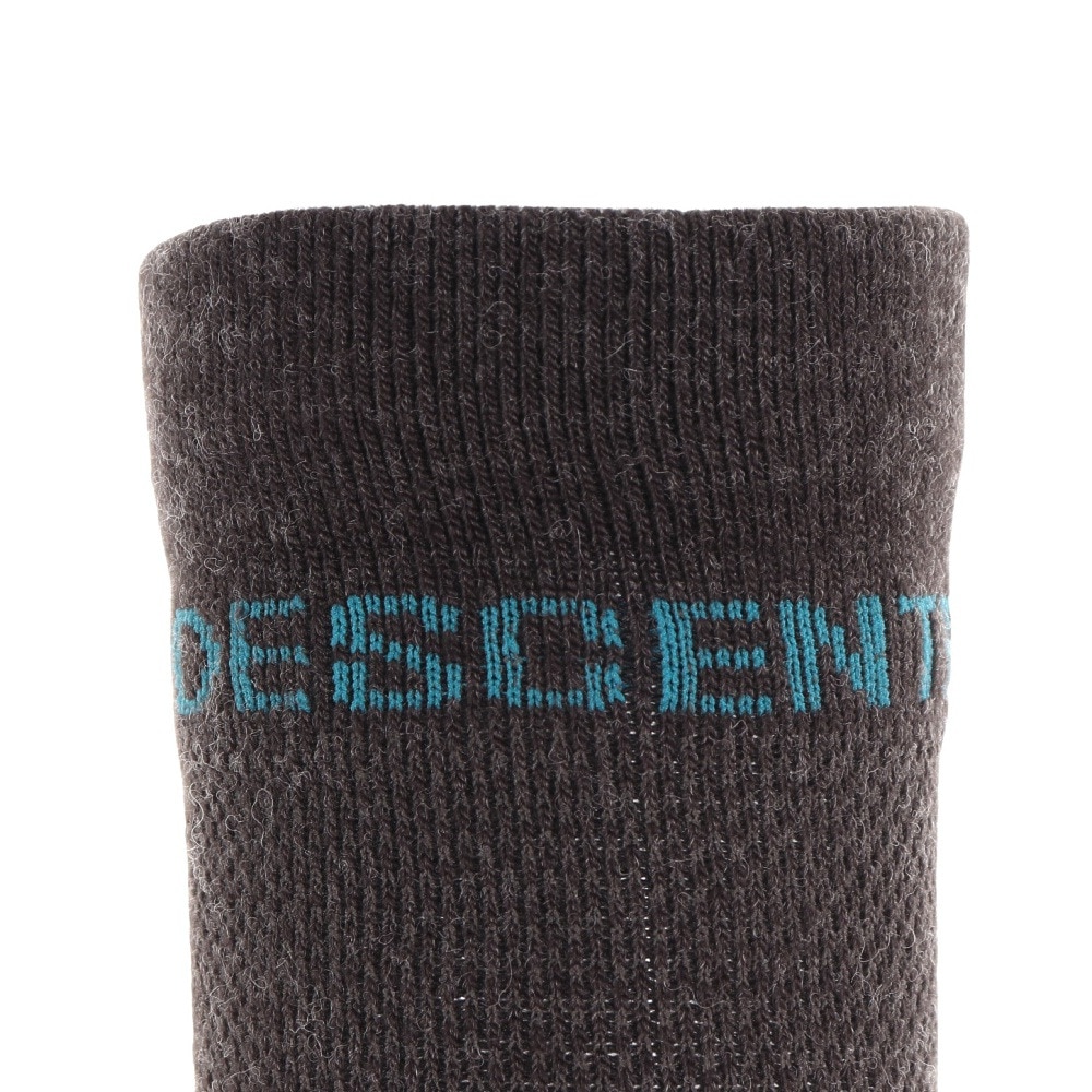 デサント（DESCENTE）（メンズ）3Dソックスプラス DWAWJB50 BLK