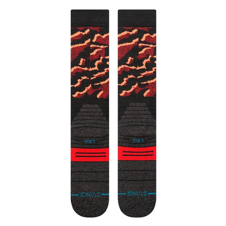 スタンス（STANCE）（メンズ）スキー スノーボード ソックス 男女兼用 PELTER SNOW A758C23PEL BLK