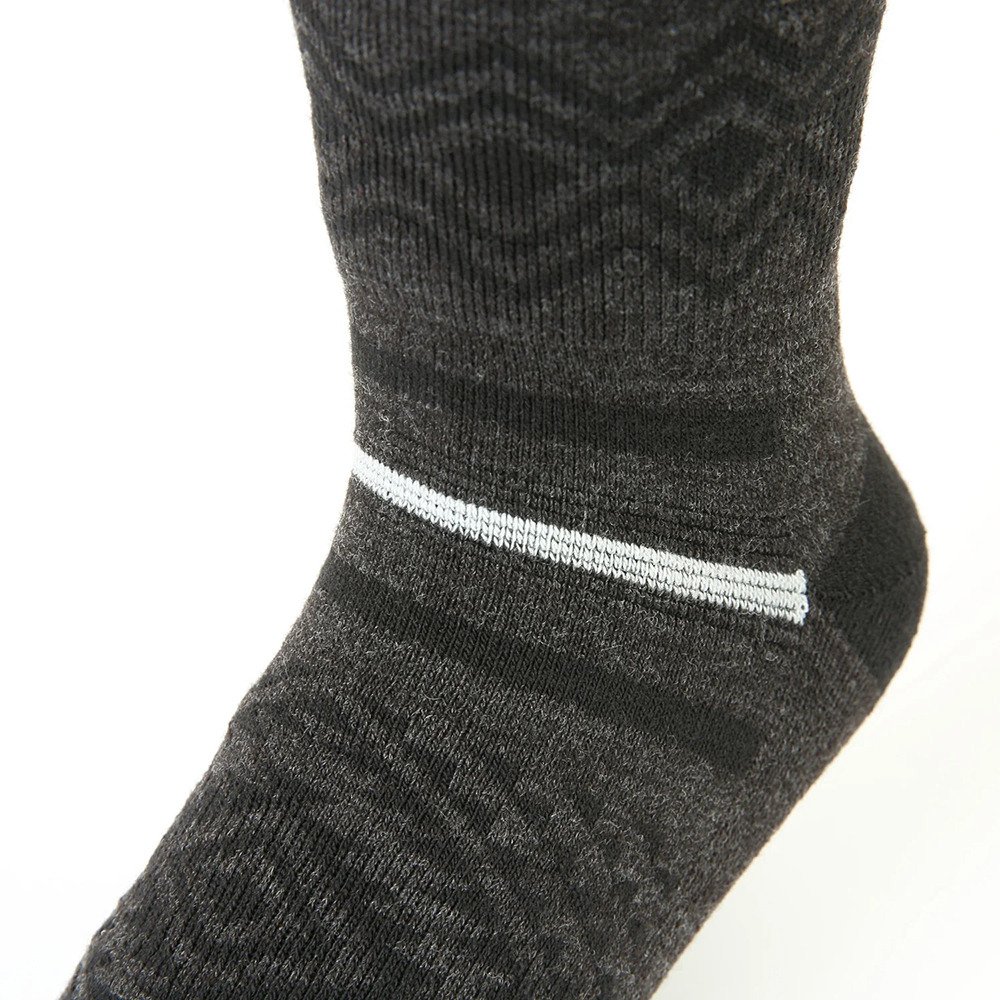 エビス（ebs）（メンズ、レディース）ソックス スキー スノーボード ズレ防止 4300453-VERY WARM NATIVE BLACK