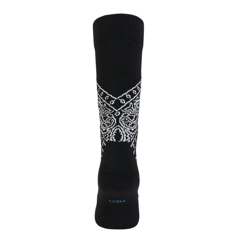 スタンス（STANCE）（メンズ、レディース）スキー・スノーボード専用ソックス BARRIO MID WOOL SNOW A758C24BAR BLK